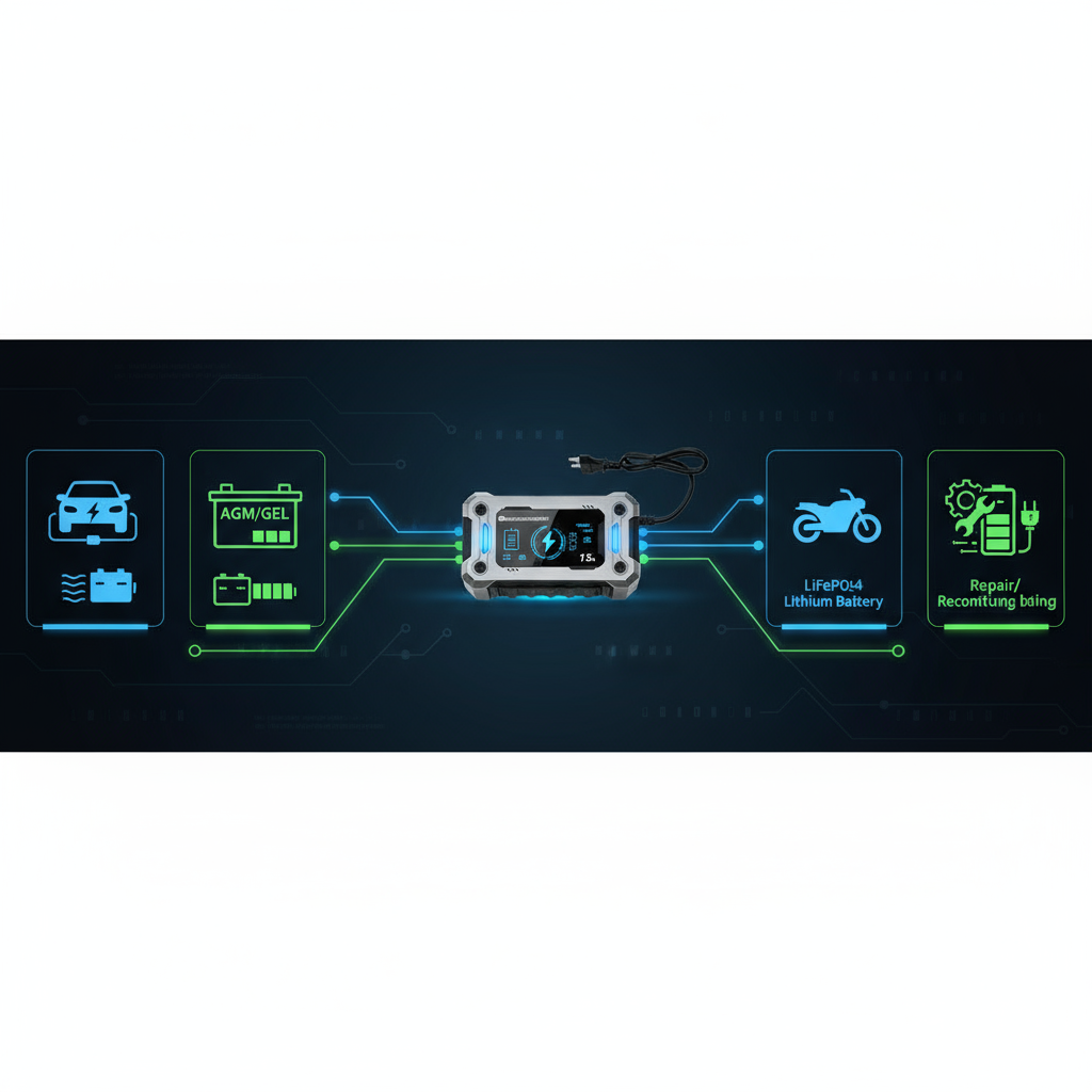 Nabíječka akumulátorů 12V