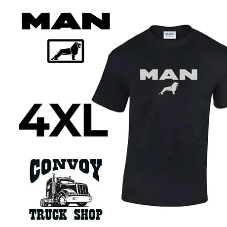 Tričko s logem MAN - 4XL