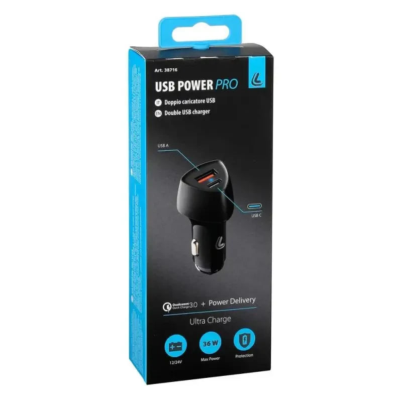 USB nabíječka do auta Power PRO