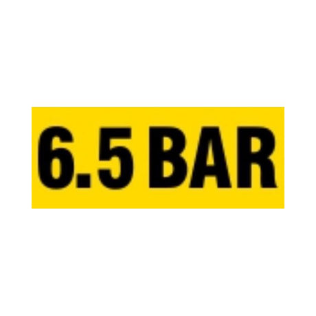 Reflexní samolepka tlak pneu 6, 5bar