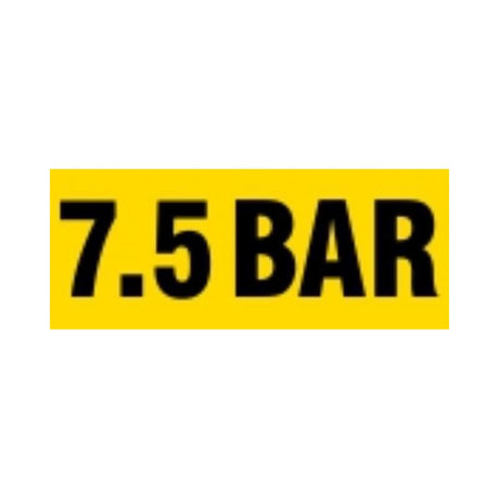 Reflexní samolepka tlak pneu 7, 5bar