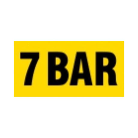 Reflexní samolepka tlak pneu 7bar
